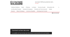 Desktop Screenshot of economiesolidaire.com